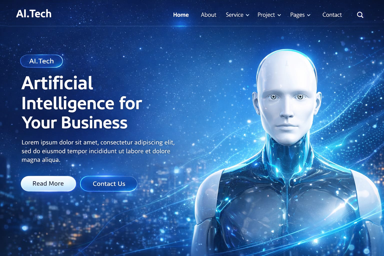 AI Business Website